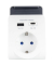 USB Ladeger&auml;t mit 240V Steck Dose plus USB-A&C 0020770112