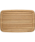 Brotschneidebrett Gummibaum 42x27,5x2cm