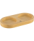Linea Bambus M&uuml;hlen- untersetzer 16cm natur