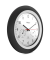  Wanduhr 19449, schwarz