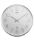  Wanduhr 19776, wei&szlig;/silber