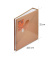 Memo Singo II 10x15 200 Fotos Terracotta 7632