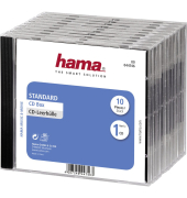 1x10 Hama CD-Leerh&uuml;lle Standard 44746