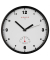  Wanduhr 14982, schwarz/wei&szlig;