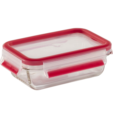 Clip&Close Glas Frischhaltedosen-Set 3-teilig