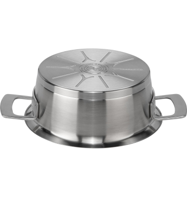 Phi Collection Braten- topf mit Glasdeckel 20 cm, 2,3L