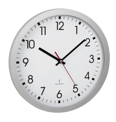  Wanduhr 60.3522.02, silber
