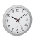  Wanduhr 60.3522.02, silber