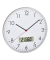  Wanduhr 60.3048.02, wei&szlig;/silber