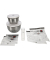 Fresh&Save Bowl Vakuum Starter-Set 9.tlg. Edelstahl