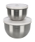 Fresh&Save Bowl Vakuum Starter-Set 9.tlg. Edelstahl