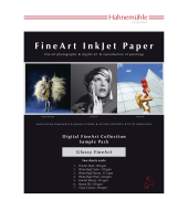 Digital FineArt A 4 Testpack gl&auml;nzende Papiere