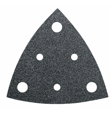 Schleifblatt gelocht Dreieck K60 VE5