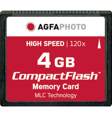 Compact Flash 4GB High Speed 120x MLC
