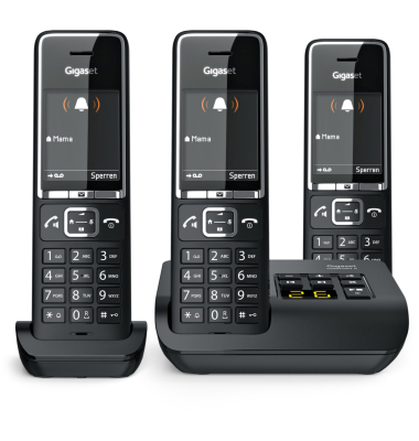 COMFORT 550A trio schwarzchrom