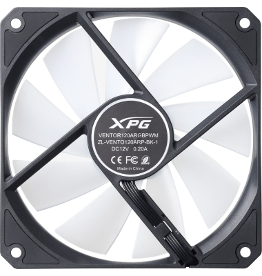 XPG VENTO 120 3er PACK L&Uuml;FTER RGB BLACK REVERSE