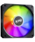 XPG VENTO 120 3er PACK L&Uuml;FTER RGB BLACK REVERSE
