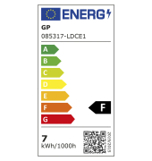 GP Lighting LED FlameSwitch E27 7W (60W) 806 lm GP 085317