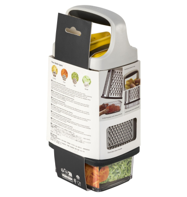 Multi-Grip Box Grater yellow