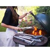 GrillOut 3-er Grillbesteck-Set Ausziehbar