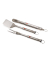 GrillOut 3-er Grillbesteck-Set Ausziehbar