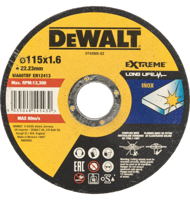 DT43905-QZ Metall-Trennscheibe 115mm