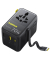 EnerCore CG11 Charger Retractable 2AC+2U + 70W Black