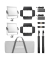 Litemons LP400R 2x Kit LED Panel Licht RGB