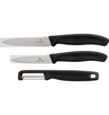 Swiss Classic 3 tlg. Gem&uuml;semesser m. I-Sch&auml;ler