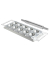 Ravioli Tablet silber Ravioliform