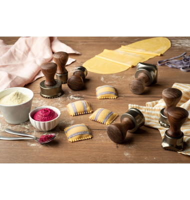 Ausstecher QUADRATO 60x 60 NOCE CANALETTO