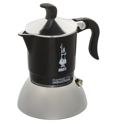 Espressokocher 7149, schwarz/silber