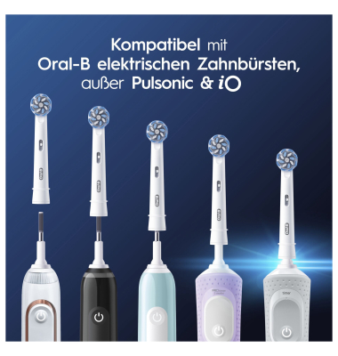 Aufsteckb&uuml;rsten Pro Sensitive Clean 6er