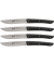 Steakmesser-Set 4-tlg. Color nero