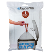 M&uuml;llbeutel 11 56 08, wei&szlig;, 23 Liter