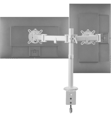 One for All Monitor Halterung Smart Dual White DM 2220