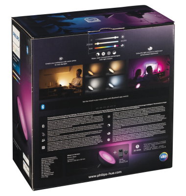 Hue Bloom LED Tischleuchte schwarz