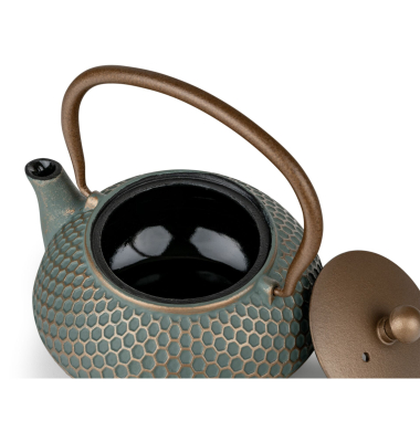 Teekanne Jiangxi 0,7 Gusseisen blau + Fiter 153204