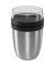 Thermo-Lunchpot Ellipse Edelstahl Nordic Black 500+200ml