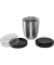 Thermo-Lunchpot Ellipse Edelstahl Nordic Black 500+200ml