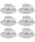 Milano Espressotassen Set 6 St&uuml;ck