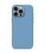 AntiMicrobial Silicone Backc. iPhone 16 Pro Max L. Blue