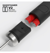 NanoFoamer V2 Black Milchaufsch&auml;umer