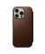 Modern Leather Folio iPhone 16 Pro Brown