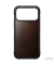 Rugged Leather Case iPhone 17 Pro Max Rustic Brown Horween