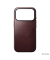 Modern Leather Case iPhone 17 Pro Burgundy Horween