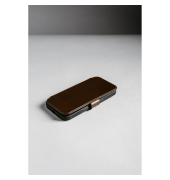 Modern Leather Folio iPhone 17 Pro Max Rustic Brown H