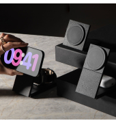 Rise Solo Foldable Qi2 Wireless Charger Black