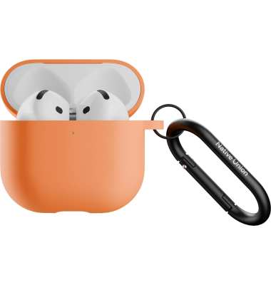 Active AirPods 4. Gen Silicone Case Apricot