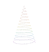 Holiday Matter String Lights - 250 LEDs 20m